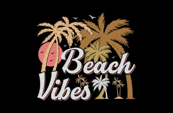 Capture the Season: The Beach Vibes Summer Sublimation Graphic